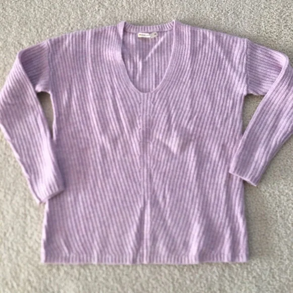 New without tag Marine Layer Elisa Soft Pullover Sweater size XS. V Neck. - Picture 5 of 8